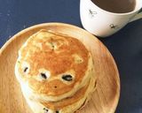 オリーブが香る☆黒豆チーズホットケーキ作り方4写真