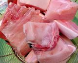 ぶりのあらと大根の煮物作り方1写真