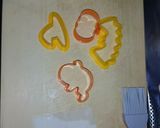 焼売の皮でハロウィン型抜きチップス作り方1写真