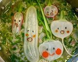 みんな笑顔で七草粥作り方5写真