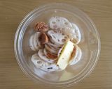 無限れんこん！れんこんのみそバターおかか作り方3写真