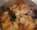 ぶりのあらと大根の煮物作り方3写真