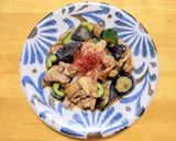 豚肉と冷凍揚げなすにキュウリの味噌炒め作り方4写真