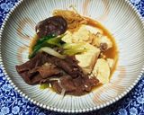 出汁が効いてる簡単肉豆腐♪作り方5写真