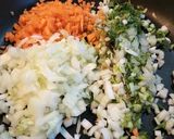 七草チャーハン作り方1写真