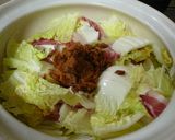 白菜と豚肉のまぐろフレーク煮作り方2写真