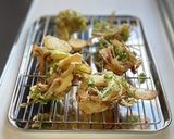 七草とくわい芋のかき揚げ作り方7写真