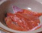 秋鮭の味噌煮作り方1写真