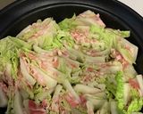 白菜と豚バラ肉のトマト煮込み作り方3写真