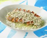 葉わさびタルタルチキン南蛮丼作り方6写真