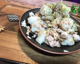里芋とシーチキンの和風サラダ作り方5写真