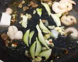 生ふりかけを使った野菜たっぷり中華パスタ作り方4写真