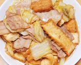 ポンの豚バラ白菜のこってり味噌炒め作り方3写真