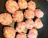 残った筑前煮リメイク☆根菜ハンバーグ作り方2写真