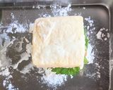 豆富のひき肉はさみ焼き作り方10写真