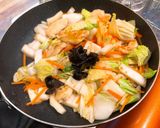 簡単！白菜と鶏むね肉の中華風炒め作り方8写真