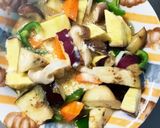 レンジ麺つゆマヨドレッシング味春雨炒め煮作り方13写真