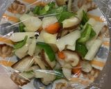 全てレンジ簡単プルコギ味大根青椒肉絲風作り方12写真