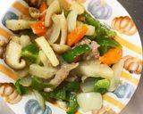 全てレンジ簡単プルコギ味大根青椒肉絲風作り方14写真