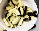 全てレンジ豚こまクリーミー麻婆豆腐&茄子作り方5写真