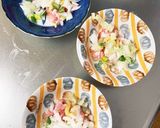 全てレンジ豚こまクリーミー麻婆豆腐&茄子作り方9写真