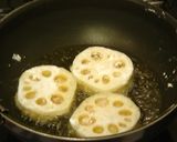 神楽坂の味♪レンコンの海老はさみ揚げ作り方4写真