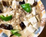 全てレンジ豚こまクリーミー麻婆豆腐&茄子作り方21写真