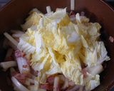 ヨウサマの減塩白菜とベーコンのスープ作り方3写真