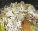 鶏と白菜のクリーム煮作り方6写真