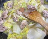 鶏と白菜のクリーム煮作り方8写真