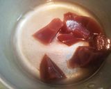小豆無しで出来る金時豆と黒豆のおしるこ作り方3写真