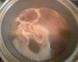小豆無しで出来る金時豆と黒豆のおしるこ作り方5写真