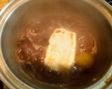 小豆無しで出来る金時豆と黒豆のおしるこ作り方9写真