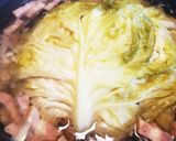 熱々キャベツドーム和風スープ煮込み作り方10写真