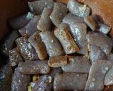 ヨウサマの減塩蒟蒻と葱の豆板醤ラー油炒め作り方2写真