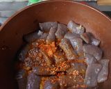 ヨウサマの減塩蒟蒻と葱の豆板醤ラー油炒め作り方3写真