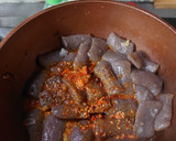 ヨウサマの減塩蒟蒻と葱の豆板醤ラー油炒め作り方3写真
