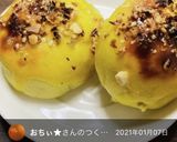 トースターで簡単☆胡麻塩スイートポテト作り方6写真
