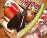 豚バラとミックスビーンズのトマト煮込み作り方1写真