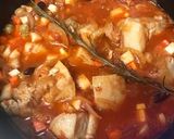 豚バラとミックスビーンズのトマト煮込み作り方16写真