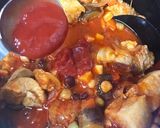 豚バラとミックスビーンズのトマト煮込み作り方23写真
