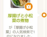 厚揚げと小松菜の煮物作り方11写真
