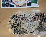 鬼滅 オブアート 不死川実弥 トーストに作り方3写真