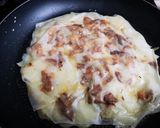 春巻きの皮とじゃがいもスライスでピザ作り方4写真