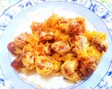 デザート天ぷら 金時豆のかき揚げ作り方5写真