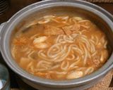 ヘルシー☆豚の中肉で味噌キムチ鍋作り方10写真