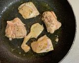 とりもも肉のソテー　レモンソース作り方2写真