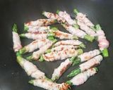 お弁当★アスパラと大葉豚バラ巻き★常備菜作り方3写真