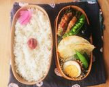 お弁当★アスパラと大葉豚バラ巻き★常備菜作り方6写真