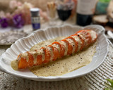 丸ごと煮る人参のミルク煮セージバター風味作り方4写真